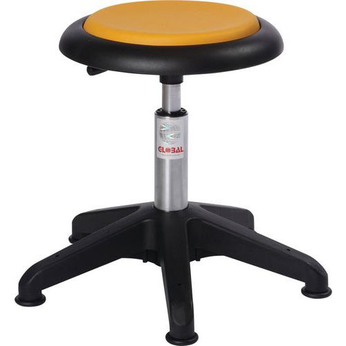 Tabouret Octopus Vérin à Gaz-medium Assise Micro