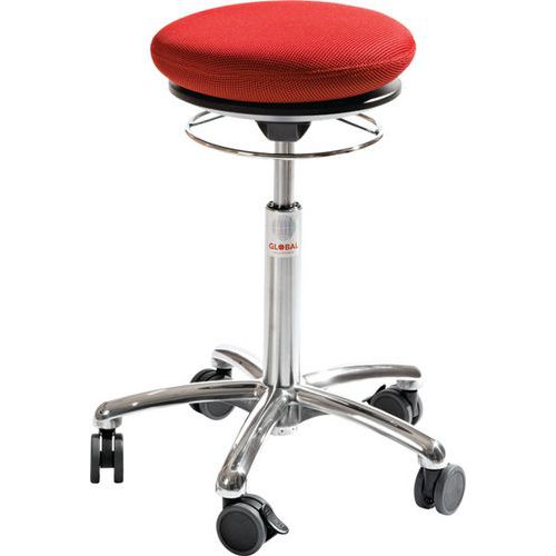 Tabouret Pilates Air Seat Vérin à Gaz-bas 3d Rouge