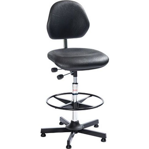 Siège Aktiv Vérin à Gaz-haut Assise-dossier Ambla Noir