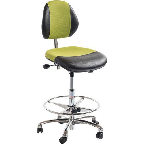 Siège Aktiv Duo Vérin à Gaz-haut Ambla Noir-3d Vert