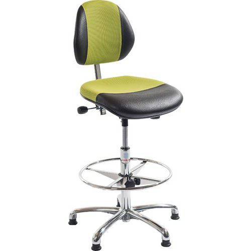 Siège Aktiv Duo Vérin à Gaz-haut Ambla Noir-3d Vert