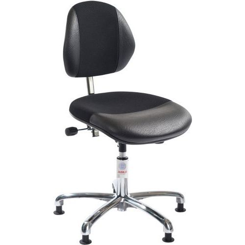 Siège Aktiv Duo Verin à Gaz-office Bas Ambla Noir-3d Noir