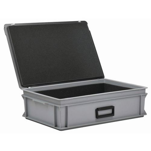 UTZ - Mallette de Rangement 30L - 600x400x184mm - Polyéthylène Haute Densité - Idéale Transport Entrepôt