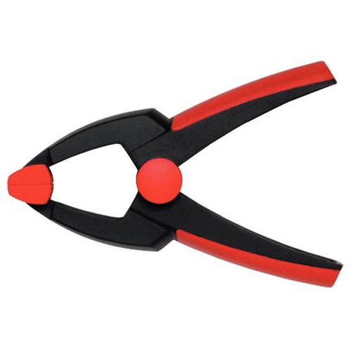 Bessey XC7 Clip Standard In Plastica 7,6 Cm - Morsetto A Molla Con Impugnatura Antiscivolo