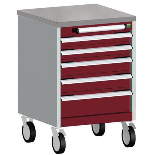 Bott 1 Armoire à Tiroirs Roulante Cubio Slr-556-5.1 - Bott