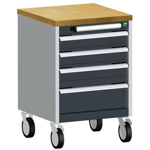 Bott 1 Armoire à Tiroirs Roulante Cubio Slr-556-5.3 - Bott