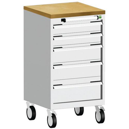 Bott 1 Armoire à Tiroirs Roulante Cubio Slr-557-5.3 - Bott