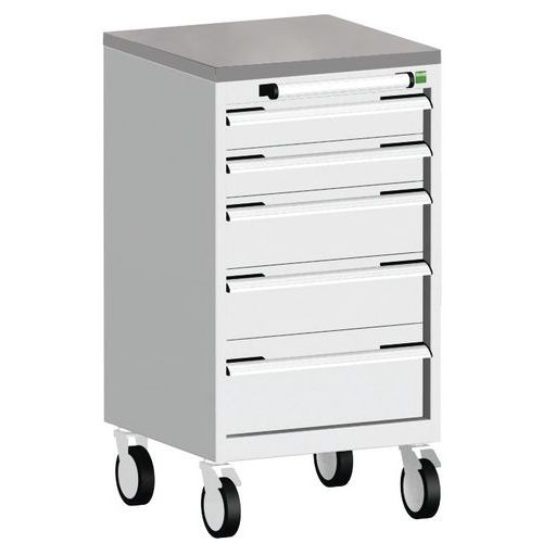 Bott 1 Armoire à Tiroirs Roulante Cubio Slr-557-5.3 - Bott