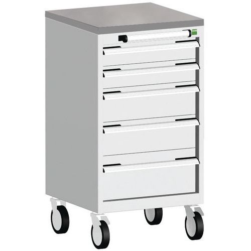 Bott 1 Armoire à Tiroirs Roulante Cubio Slr-557-5.3 - Bott