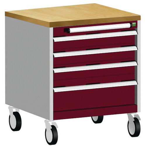 Bott 1 Armoire à Tiroirs Roulante Cubio Slr-666-4.1 - Bott