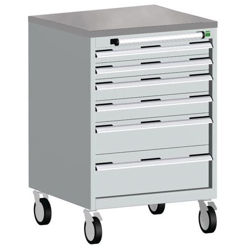 Bott 1 Armoire à Tiroirs Roulante Cubio Slr-668-6.1 - Bott