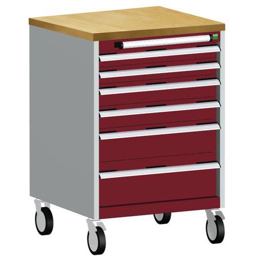 Bott 1 Armoire à Tiroirs Roulante Cubio Slr-668-6.1 - Bott