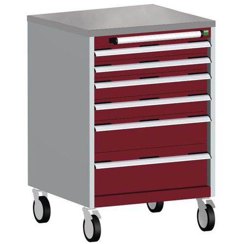Bott 1 Armoire à Tiroirs Roulante Cubio Slr-668-6.1 - Bott