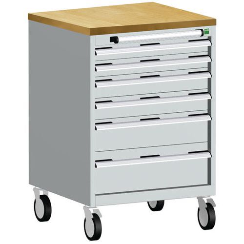 Bott 1 Armoire à Tiroirs Roulante Cubio Slr-668-6.1 - Bott