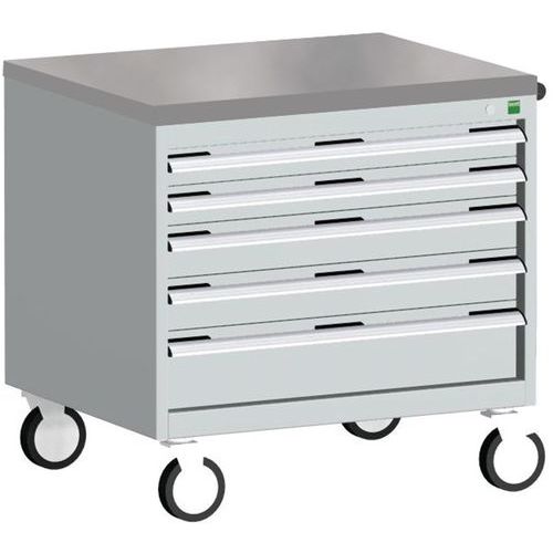 Bott 1 Armoire à Tiroirs Roulante Cubio Slr-866-5.3 - Bott