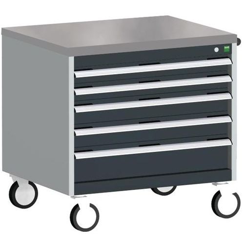 Bott 1 Armoire à Tiroirs Roulante Cubio Slr-866-5.3 - Bott