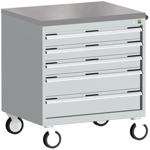 Bott 1 Armoire à Tiroirs Roulante Cubio Slr-867-5.3 - Bott