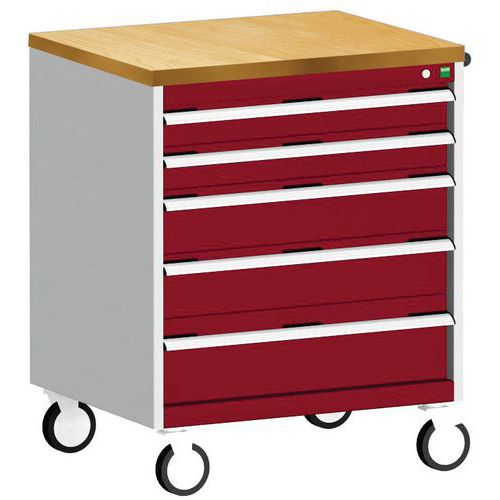 Bott 1 Armoire à Tiroirs Roulante Cubio Slr-868-5.1 - Bott