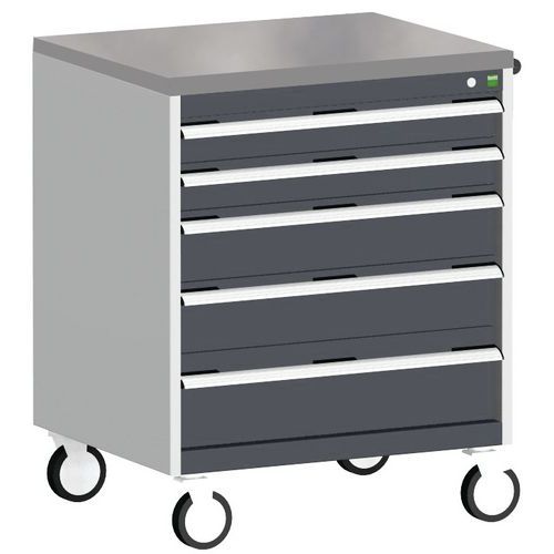 Bott 1 Armoire à Tiroirs Roulante Cubio Slr-868-5.1 - Bott