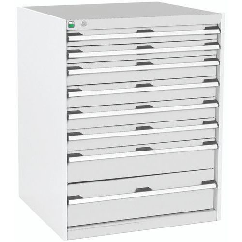 Bott 1 Armoire D'atelier à Tiroirs Cubio Sl-8710-8.3 - Bott