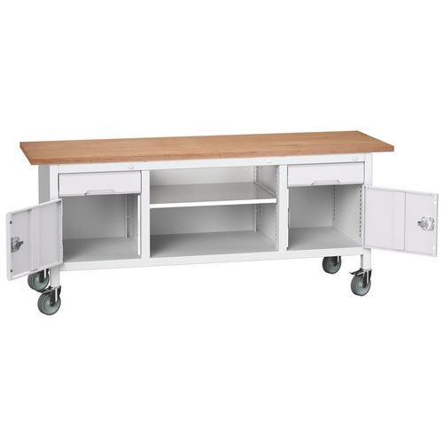 Bott 1 Etabli Monobloc Roulant Verso 2000 X 600 M31 - Bott