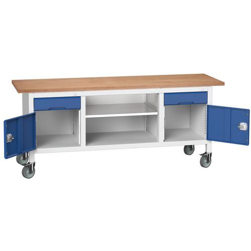 Bott 1 Etabli Monobloc Roulant Verso 2000 X 600 M31 - Bott