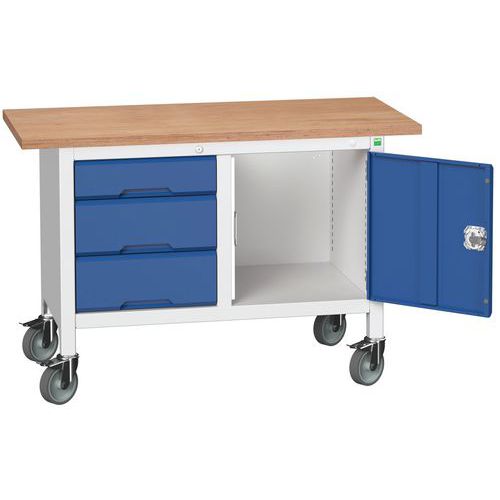 Bott 1 Etabli Monobloc Roulant Verso1250x600 M4 - Bott