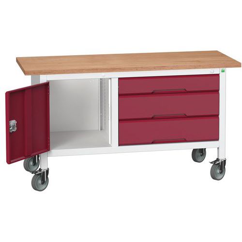 Bott 1 Etabli Monobloc Roulant Verso1500x600 M14 - Bott