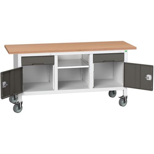 Bott 1 Etabli Monobloc Roulant Verso1750x600 M21 - Bott