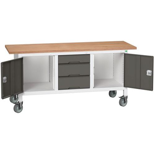 Bott 1 Etabli Monobloc Roulant Verso1750x600 M22 - Bott