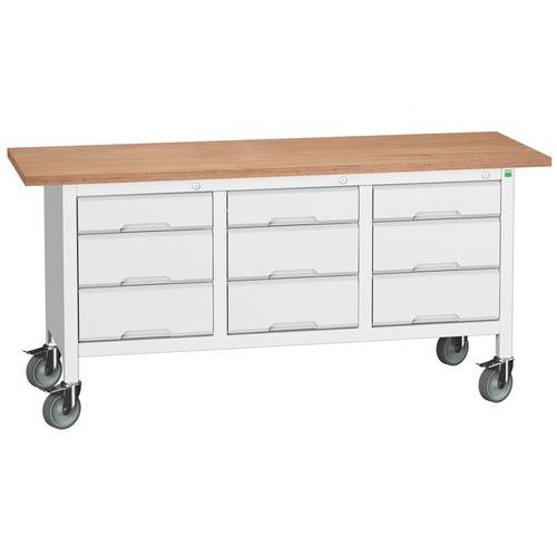 Bott 1 Etabli Monobloc Roulant Verso1750x600 M23 - Bott