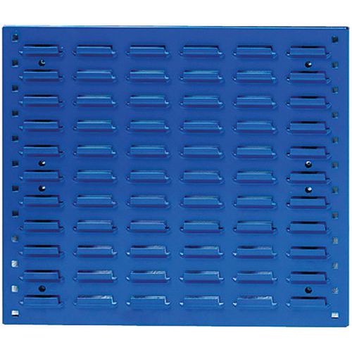 Bott - Panneaux Perfo à bacs - 991x20x457mm Gris Clair/Bleu - Acier Renforcé - Idéal Atelier