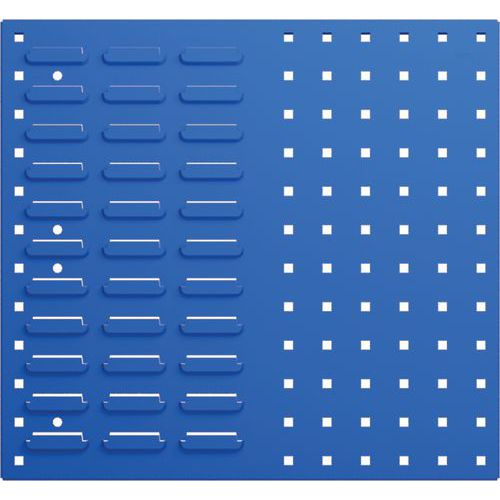 Bott - Panneau combiné Perfo - 495x25x457mm Bleu - Mobilier d'atelier résistant et durable