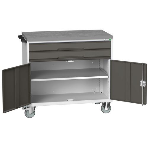 Bott 1 Servante Roulante Verso 1050 X 550 X 980 - Bott