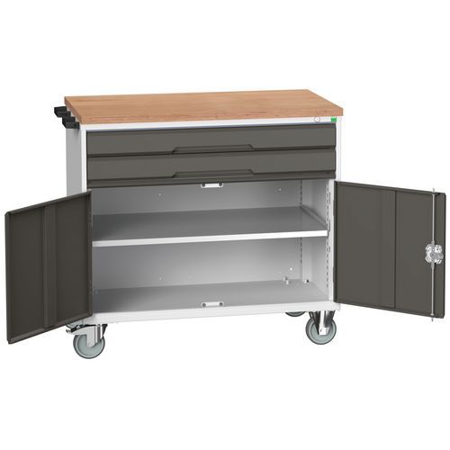 Bott 1 Servante Roulante Verso 1050 X 550 X 980 - Bott