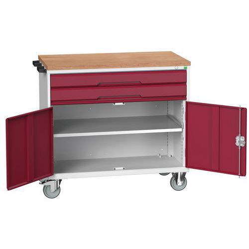 Bott 1 Servante Roulante Verso 1050 X 550 X 980 - Bott