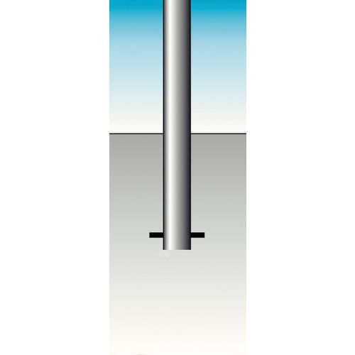 Poteau De Voirie Inox Ã˜ 76 Mm A Scell Er