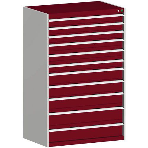 Bott 1 Armoire à Tiroirs Cubio - 1600x1050x650mm - Bott