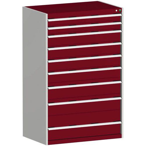 Bott 1 Armoire à Tiroirs Cubio - 1600x1050x650mm - Bott