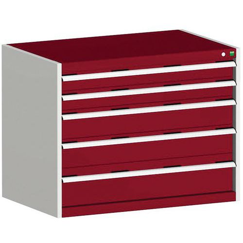 Bott 1 Armoire à Tiroirs Cubio - 800x1050x650mm - Bott