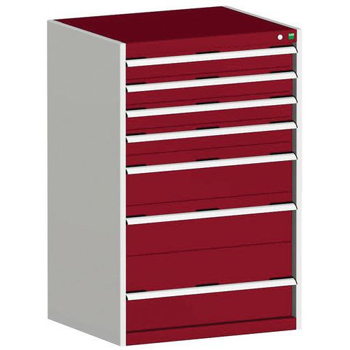 Bott 1 Armoire à Tiroirs Cubio - 1200x800x650mm - Bott