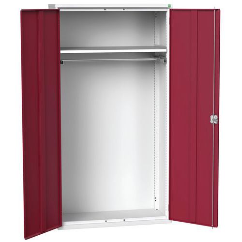 Armoire EPI Verso gris/rouge - Bott 1050mm 1 tablette