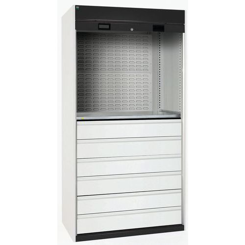 Bott 1 Armoire Lourde à Porte à Rideaux Cubio_bott