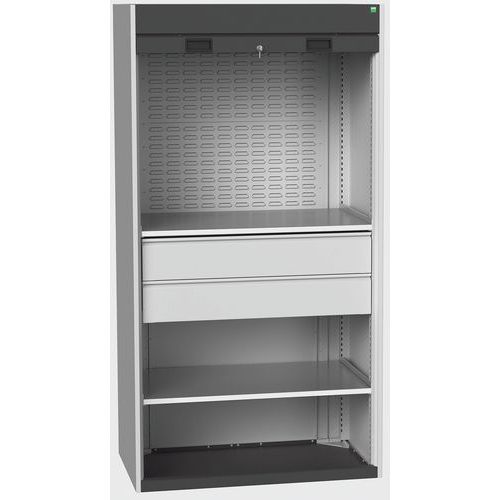 Bott 1 Armoire Lourde à Porte à Rideaux Cubio_bott