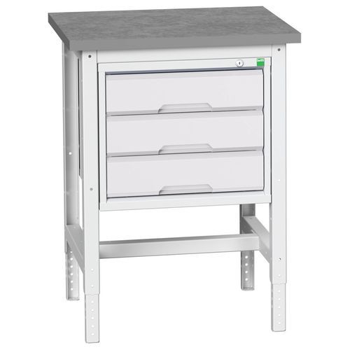 Bott 1 Desserte Hauteur Réglable Avec Tiroir Verso - Bott