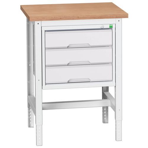 Bott 1 Desserte Hauteur Réglable Avec Tiroir Verso - Bott