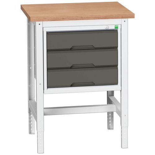 Bott 1 Desserte Hauteur Réglable Avec Tiroir Verso - Bott