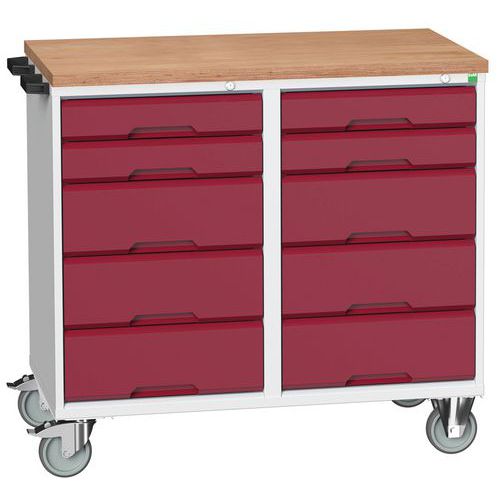 Bott 1 Ã‰tabli Mobile Bott Avec Portes Et Tiroirs_bott