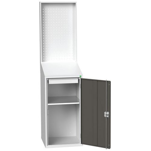 Bott 1 Poste De Consultation Avec Panneau Perfo_bott