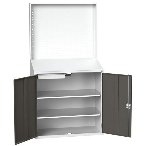 Bott 1 Poste De Consultation Avec Panneau Perfo_bott